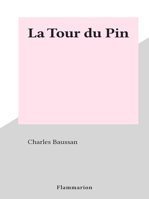 cover image of La Tour du Pin